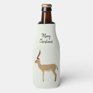 Christmas Springbok Flaschenkühler