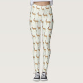 Christmas Springbok Leggings (Vorderseite)