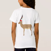 Christmas Springbok T-Shirt (Rückseite)