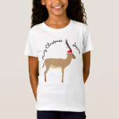 Christmas Springbok T-Shirt (Vorderseite)