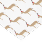 Christmas Springbok Tischdecke (Schrägansicht)