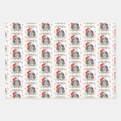 Christmas Springer Spaniel Dog Geschenkpapier Set (Vorderseite)