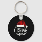 Christmas Squad Family Group Matching Christmas Pa Schlüsselanhänger (Vorderseite)