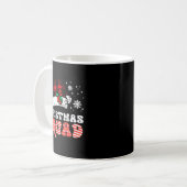 Christmas Squad Funny Xmas Crew Team Matching Kids Kaffeetasse (Vorderseite Links)