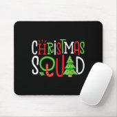 Christmas Squad Funny Xmas Tree Family Matching Pa Mousepad (Mit Mouse)