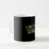 Christmas Squad Funny Xmas Tree Kaffeetasse (Vorderseite Links)