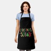 Christmas Squad Funny Xmas Tree Schürze (Getragen)