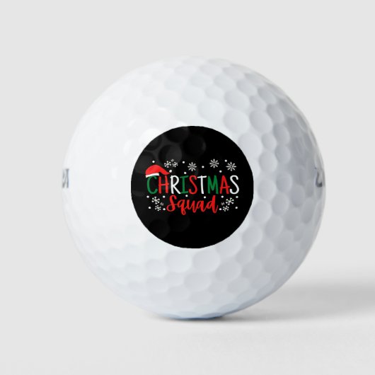 CHRISTMAS SQUAD GOLFBALL (Vorderseite)