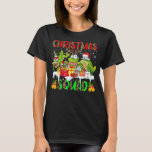 Christmas Squad Leopard Drei Santa Reindeer Elf F T-Shirt<br><div class="desc">Christmas Squad Leopard Drei Santa Reindeer Elf Frogs</div>