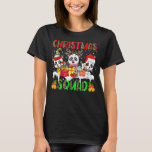 Christmas Squad Leopard Drei Santa Reindeer Elf P T-Shirt<br><div class="desc">Christmas Squad Leopard Drei Santa Reindeer Elf Pandas</div>