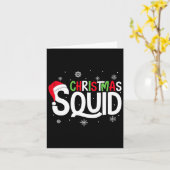 Christmas Squad Matching Family Group Santa Elf Xm Karte (Gelbe Blume)