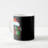 Christmas Squad Matching Family Group Santa Xmas P Kaffeetasse (Vorderseite Links)