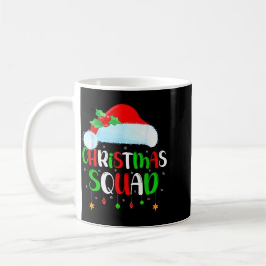 Christmas Squad Matching Family Group Santa Xmas P Kaffeetasse (Links)