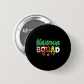 Christmas Squad Santa Dabbing Elf Family Matching Button (Vorne & Hinten)