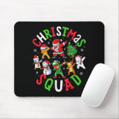 Christmas Squad Santa Dabbing Elf Family Matching  Mousepad (Mit Mouse)