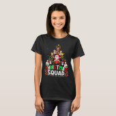 Christmas Squad Santa Elf Tree Xmas Family Matchin T-Shirt (Vorne ganz)