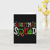 Christmas Squad Shirt, Christmas Matching Family P Karte (Gelbe Blume)