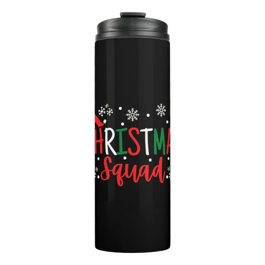 CHRISTMAS SQUAD THERMOSBECHER (Vorderseite)