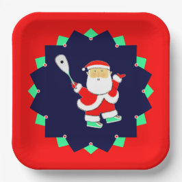 Christmas Squash Sports Party Pappteller