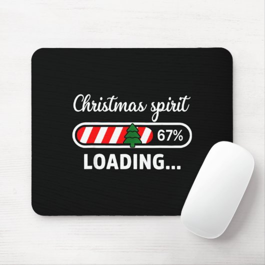 Christmas Srit Loading 67 Meme Boys Kids Gen Z Alp Mousepad (Mit Mouse)
