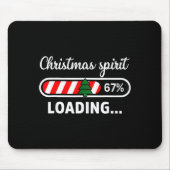 Christmas Srit Loading 67 Meme Boys Kids Gen Z Alp Mousepad (Vorne)