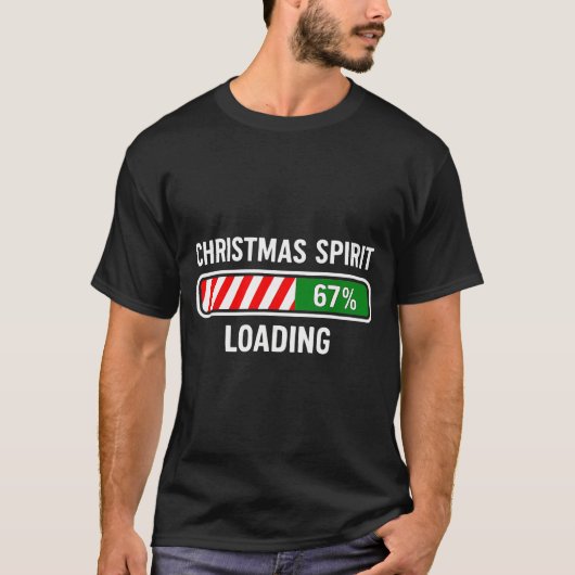 Christmas Srit Loading 67 Meme Boys Kids Gen Z Alp T-Shirt (Vorderseite)
