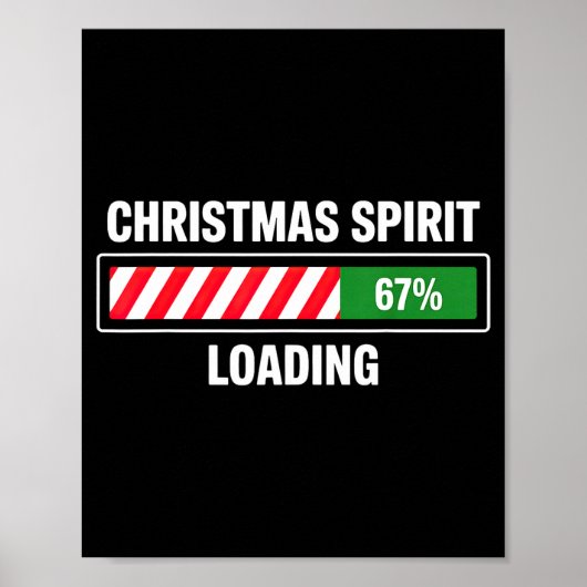 Christmas Srit Loading 67  Poster (Vorne)