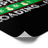Christmas Srit Loading 67 Six Seven Meme Funny Sno Poster (Ecke)