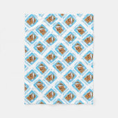 Christmas Standard Poodle Fleecedecke (Vorderseite)