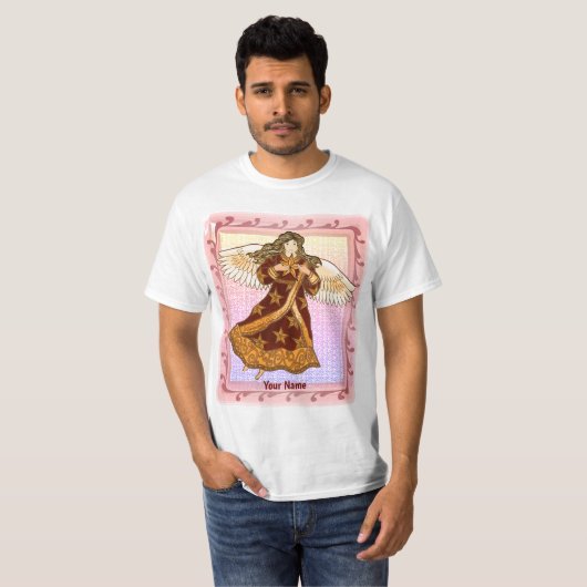 Christmas Star Angel T - Shirt (Vorne ganz)