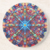 CHRISTMAS STAR GETRÄNKEUNTERSETZER (Vorne)