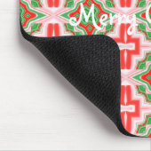 Christmas Star Kaleidoskop Tiled Mousepad (Ecke)