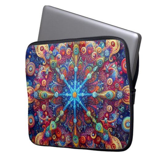 CHRISTMAS STAR LAPTOPSCHUTZHÜLLE (Vorderseite Links)