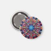 CHRISTMAS STAR MAGNET (Vorderseite/Rückseite)
