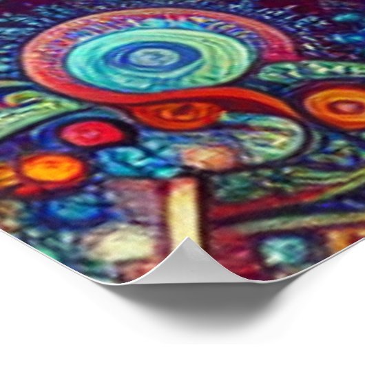 CHRISTMAS STAR POSTER (Ecke)