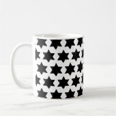 Christmas Star Potato Print Kaffeetasse (Links)