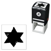 Christmas Star Potato Print Permastempel (Beispiel)