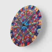 CHRISTMAS STAR RUNDE WANDUHR (Winkel)