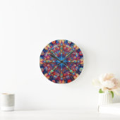 CHRISTMAS STAR RUNDE WANDUHR (Zuhause)