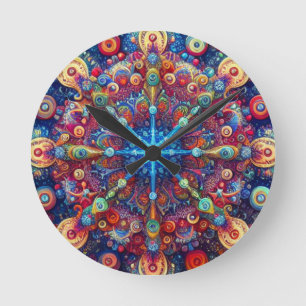 CHRISTMAS STAR RUNDE WANDUHR
