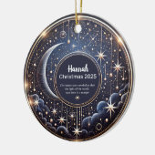 Christmas Stars Personalized Ornament (Links)