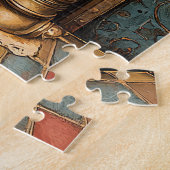 Christmas Steampunk Feuerplatz Puzzle (Seite)