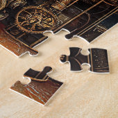 Christmas Steampunk Feuerplatz Puzzle (Seite)