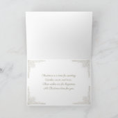 Christmas Steampunk Gnome Karte (Innenseite)