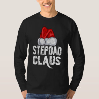 Christmas Stepdad Claus Weihnachtsmannmütze Xmas M T-Shirt