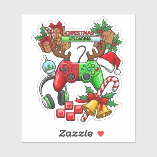 Christmas Sticker (Blatt)
