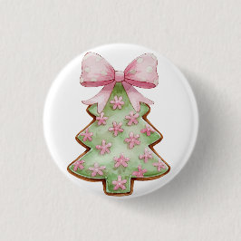 Christmas sticker button