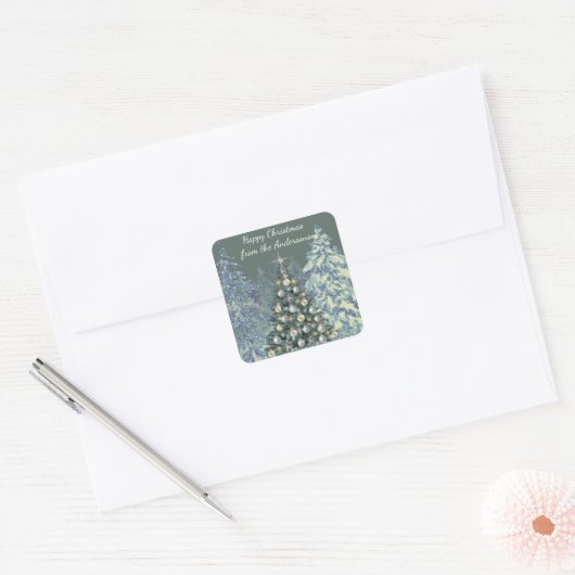 Christmas Sticker - Elegant Style (Umschlag)