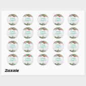 Christmas Sticker – Festive Holiday Decal (Blatt)