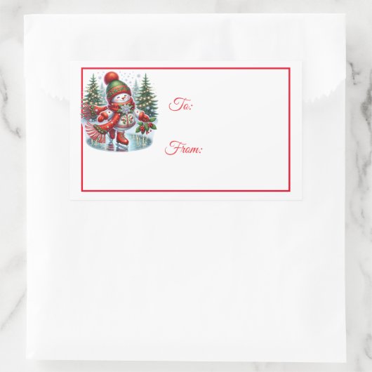 Christmas Sticker Gift Tags (Tasche)